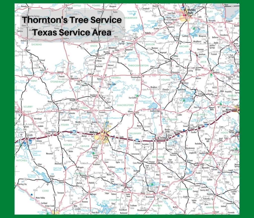 Thornton's Tree Service - Texas Service Area
